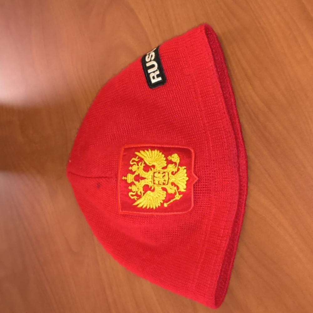 Russian National Day Emblem Beanie Skullies Unisex